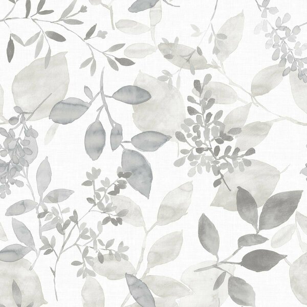 Nuwallpaper Grey Breezy Peel & Stick Wallpaper NUS3144